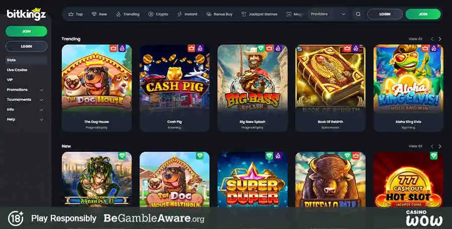 BitKingz Kasino casino review section 2
