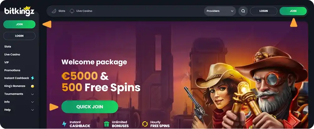 BitKingz Kasino  casino review section 4